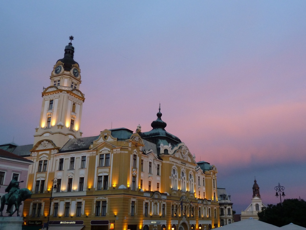 City Hall at night
